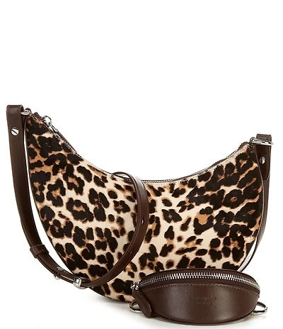 kate spade new york Duo Haircalf & Leather Zip Convertible Crossbody Bag