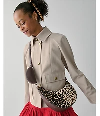 kate spade new york Duo Haircalf & Leather Zip Convertible Crossbody Bag