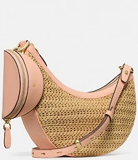 kate spade new york Duo Straw Crossbody Bag