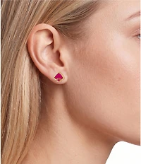kate spade new york Everyday Spade Enamel Stud Earrings