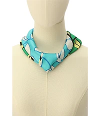 kate spade new york Floral Vines Silk Bandana Square Scarf