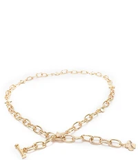 kate spade new york Flower Spade Chain Belt