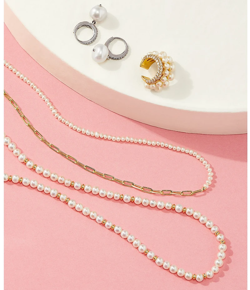 kate spade new york Girlie Pearlie Ear Cuff