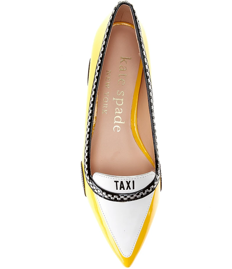 kate spade new york Gogo Taxi Patent Leather Flats