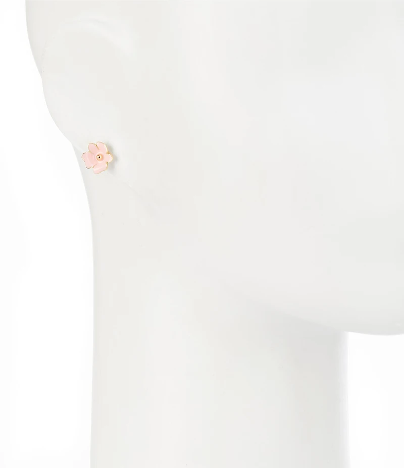 kate spade new york Golden Bloom Flower Stud Earrings