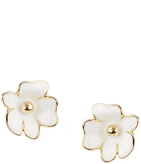 kate spade new york Golden Bloom Flower Stud Earrings