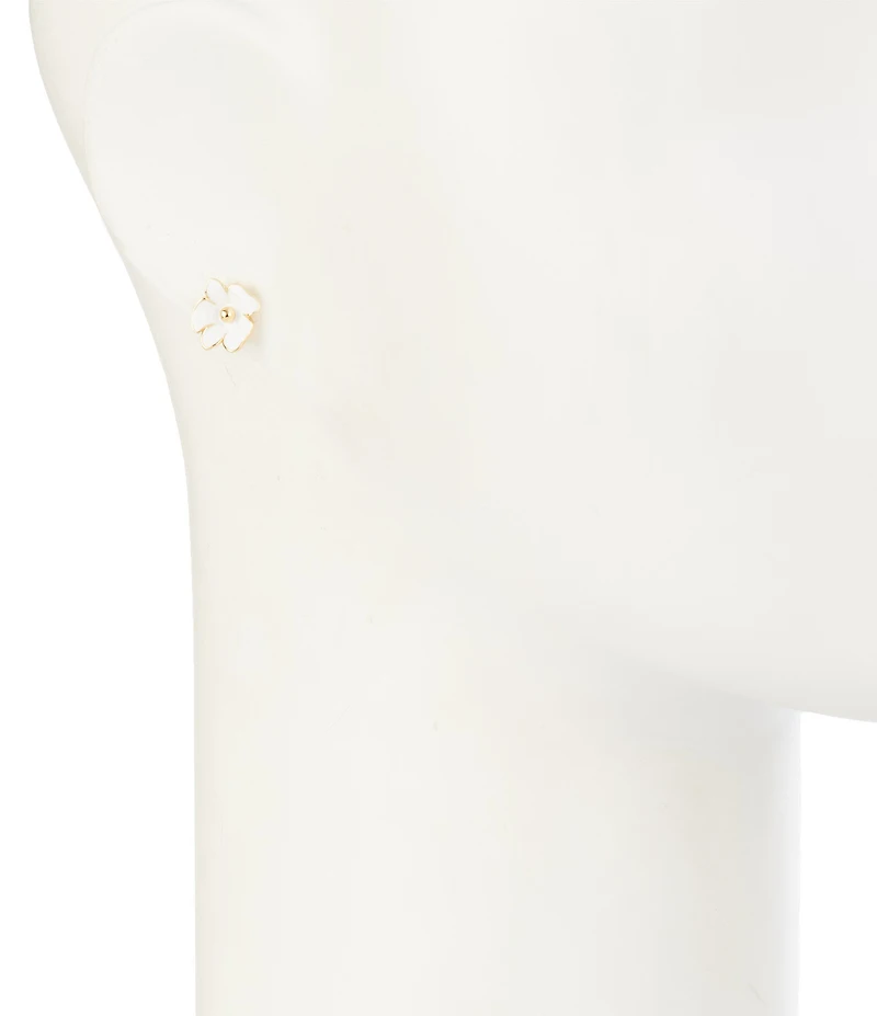 kate spade new york Golden Bloom Flower Stud Earrings