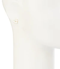 kate spade new york Golden Bloom Flower Stud Earrings