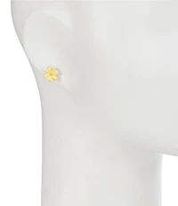 kate spade new york Golden Bloom Flower Stud Earrings