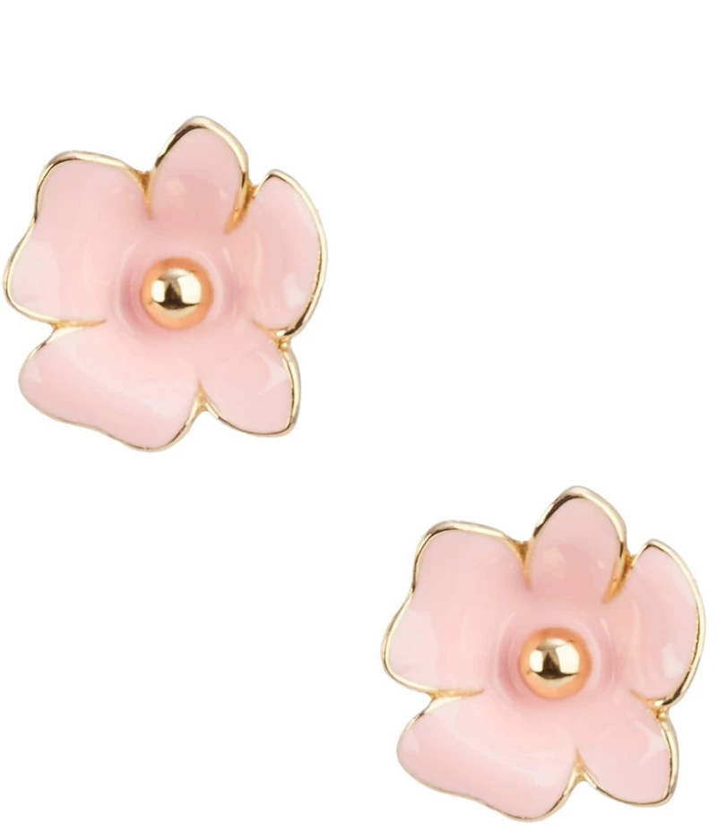 kate spade new york Golden Bloom Flower Stud Earrings