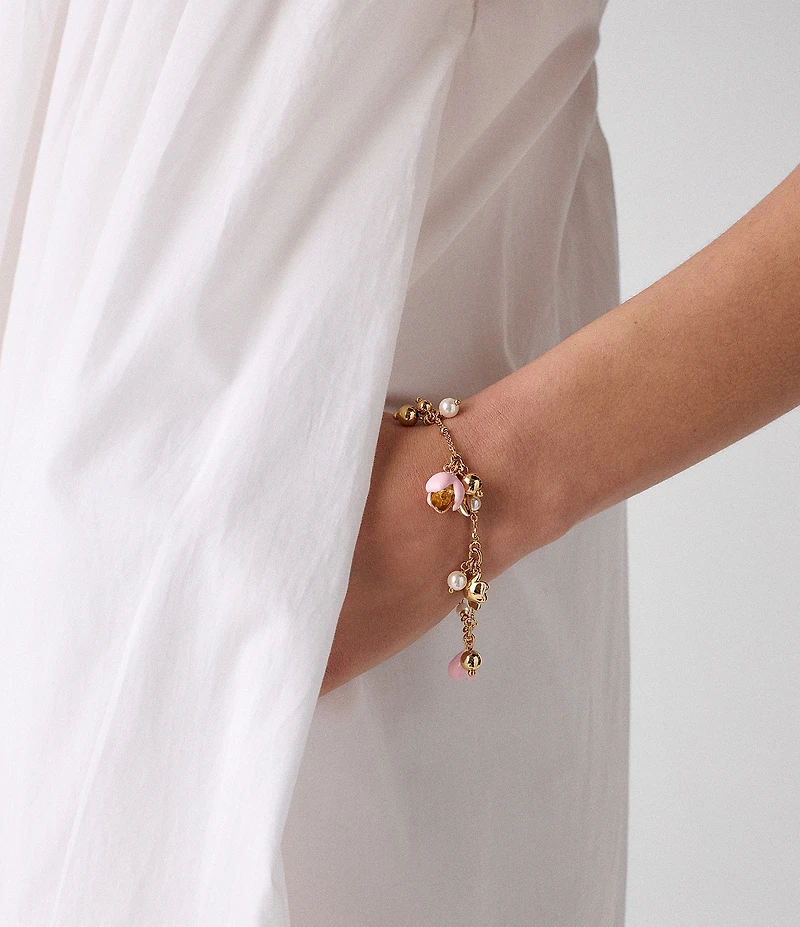 kate spade new york Golden Bloom Line Bracelet