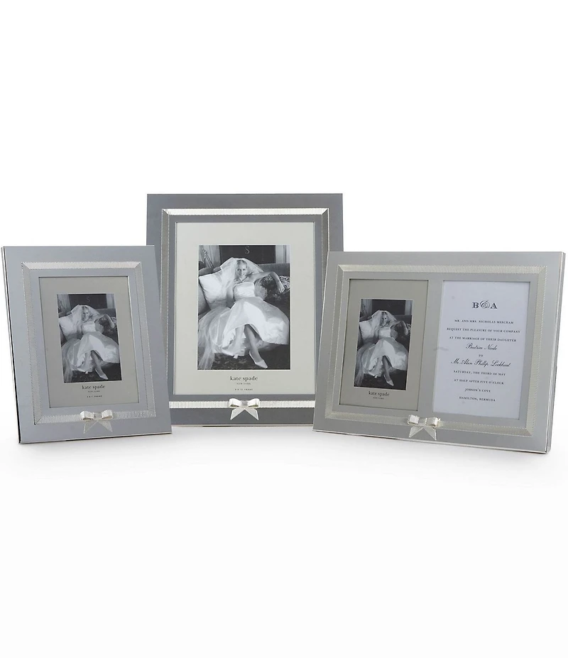 kate spade new york Grace Avenue 8#double; x 10#double; Picture Frame