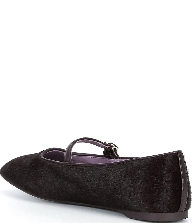 kate spade new york Halo Calf Hair Mary Jane Flats