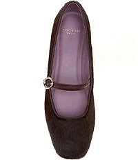 kate spade new york Halo Calf Hair Mary Jane Flats