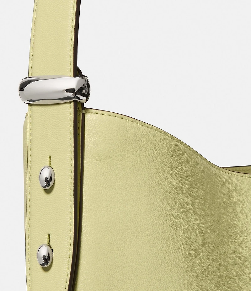kate spade new york Halo Fine Grain Leather Bucket Bag