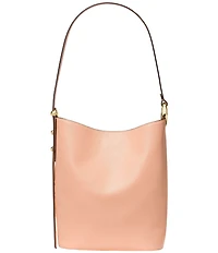 kate spade new york Halo Fine Grain Leather Bucket Bag