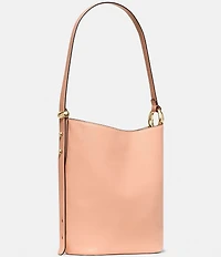 kate spade new york Halo Fine Grain Leather Bucket Bag