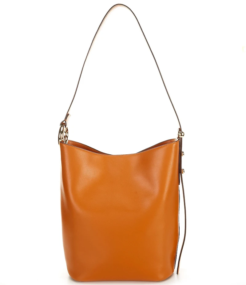 kate spade new york Halo Fine Grain Leather Bucket Bag