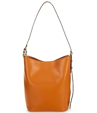 kate spade new york Halo Fine Grain Leather Bucket Bag