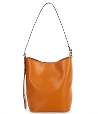 kate spade new york Halo Fine Grain Leather Bucket Bag