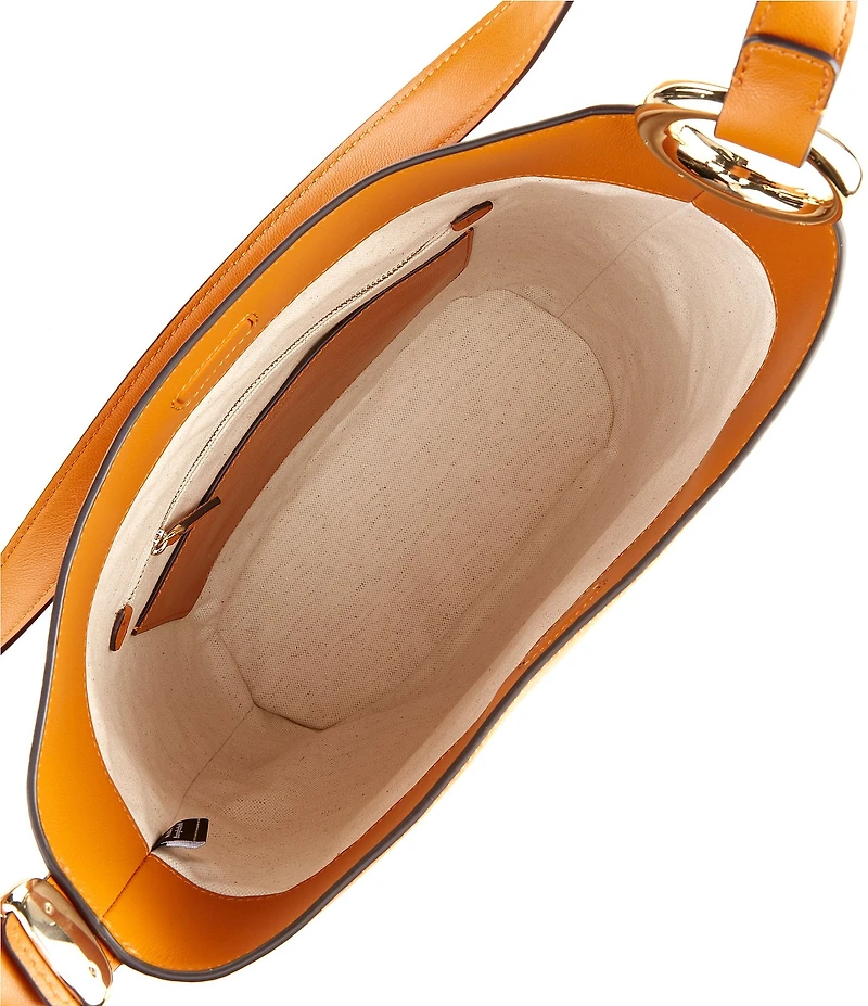 kate spade new york Halo Fine Grain Leather Bucket Bag