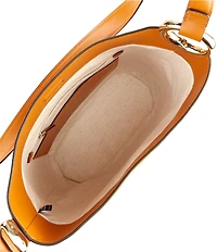 kate spade new york Halo Fine Grain Leather Bucket Bag