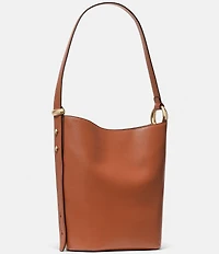 kate spade new york Halo Fine Grain Leather Bucket Bag