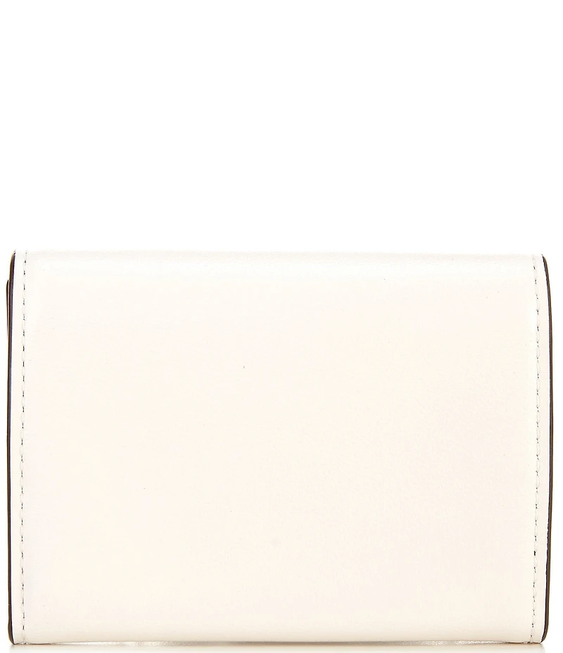 kate spade new york Halo Fine Grain Leather Card Case Trifold Wallet