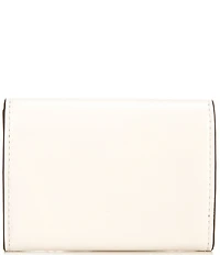 kate spade new york Halo Fine Grain Leather Card Case Trifold Wallet