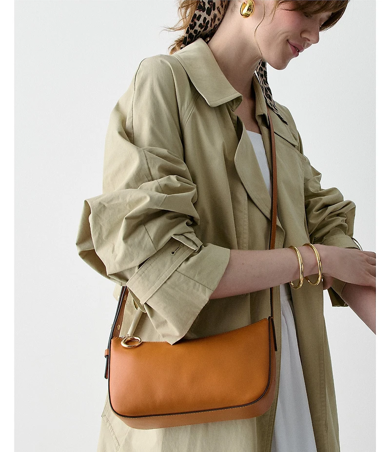 kate spade new york Halo Fine Grain Leather Crossbody Bag
