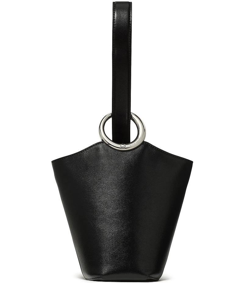 kate spade new york Halo Fine Grain Leather Mini Bucket
