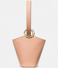 kate spade new york Halo Fine Grain Leather Mini Bucket