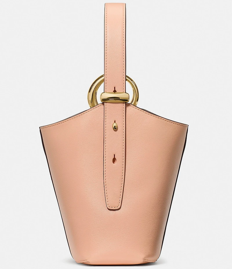 kate spade new york Halo Fine Grain Leather Mini Bucket