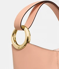 kate spade new york Halo Fine Grain Leather Mini Bucket