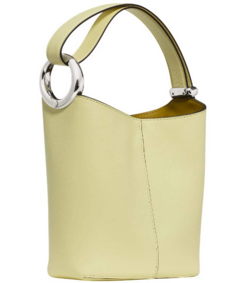 kate spade new york Halo Fine Grain Leather Mini Bucket
