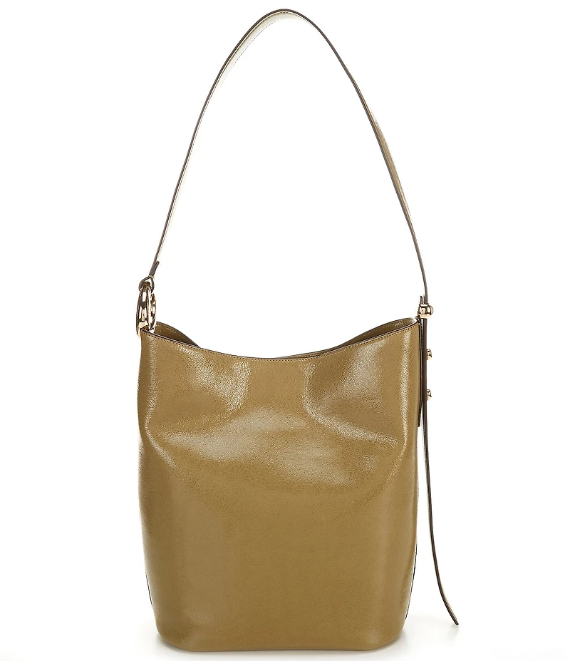 kate spade new york Halo Glazed Leather Bucket Bag