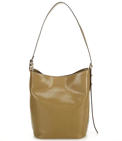 kate spade new york Halo Glazed Leather Bucket Bag