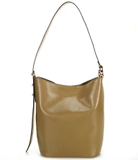 kate spade new york Halo Glazed Leather Bucket Bag