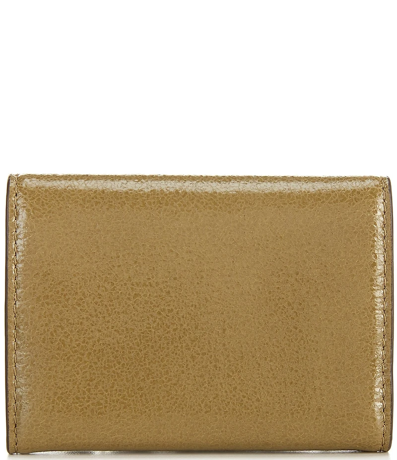 kate spade new york Halo Glazed Leather Card Case Trifold Wallet