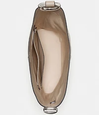 kate spade new york Halo Leather and Suede Bucket Bag
