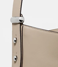 kate spade new york Halo Leather and Suede Bucket Bag