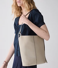kate spade new york Halo Leather and Suede Bucket Bag