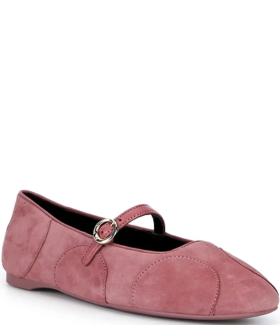 kate spade new york Halo Mary Jane Leather Ballet Flats