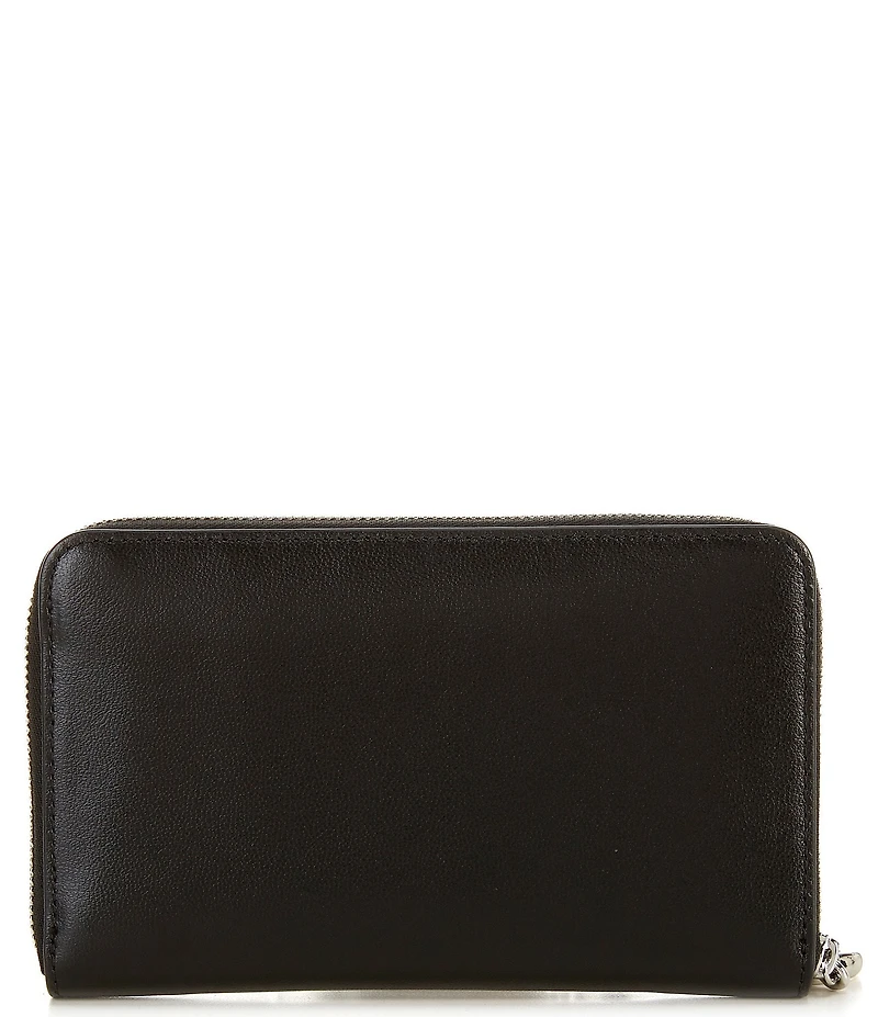 kate spade new york Halo Medium Fine Grain Leather Zip Around Wallet