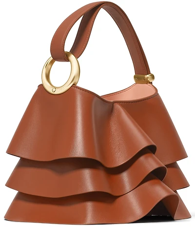 kate spade new york Halo Pleated Wave Leather Mini Bucket Bag