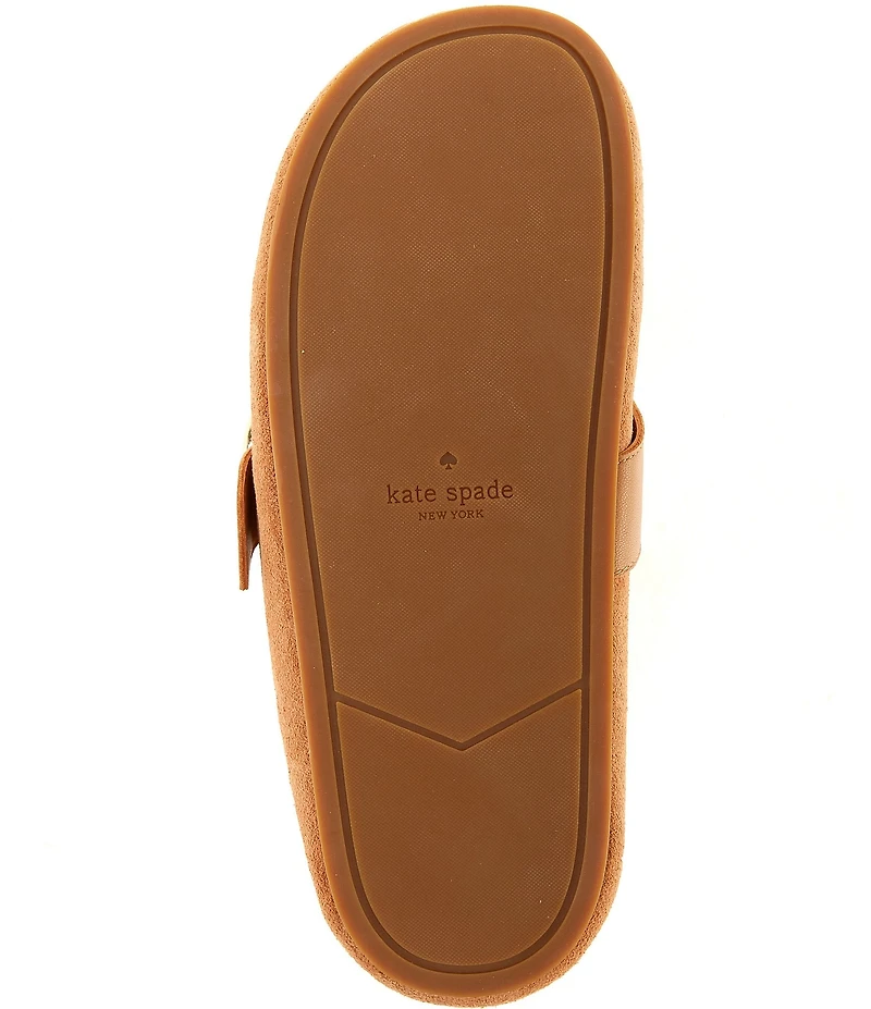 kate spade new york Halo Suede Clogs