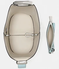 kate spade new york Halo Suede Leather Mini Bucket Bag