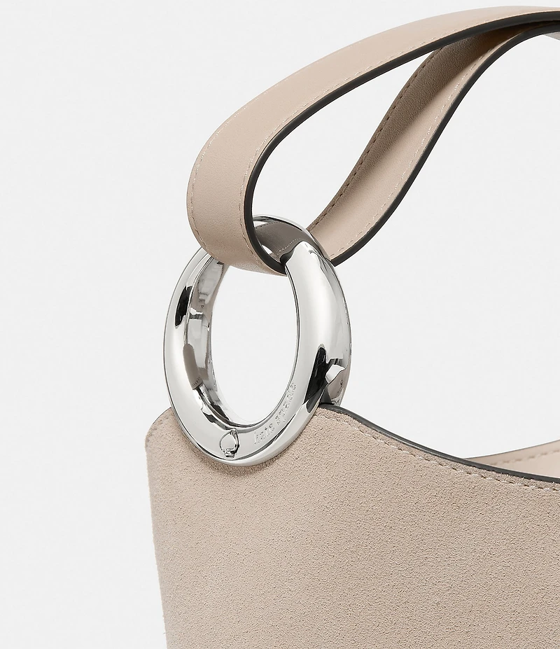 kate spade new york Halo Suede Leather Mini Bucket Bag