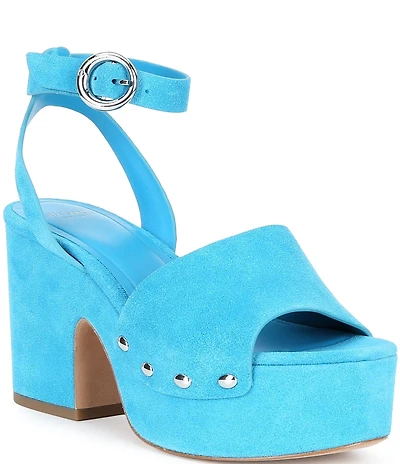 kate spade new york Halo Suede Platform Sandals