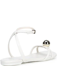 kate spade new york Harmony Flat Leather Sandals